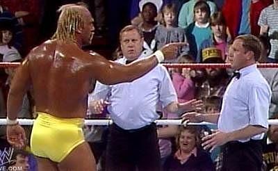 Hulk Hogan was seeing double